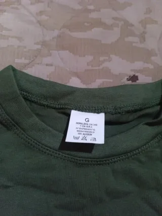 Camiseta (Color Verde M/Corta - Talla G)