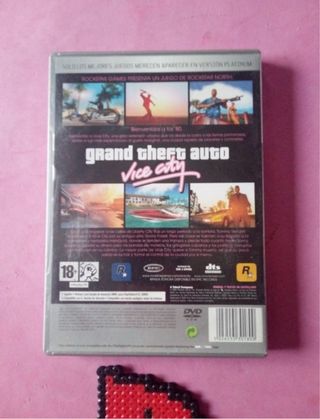Grand Theft Auto Vice City PS2 Platinum