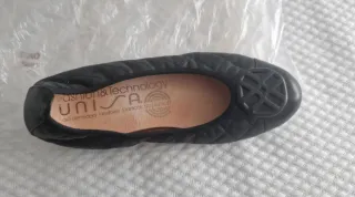 Manoletinas negras mujer