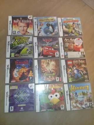 Lote 12 Videojuegos Nintendo DS a 10€ la unidad