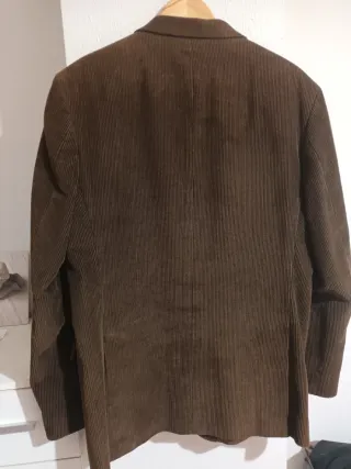Chaqueta de pana marrón caballero