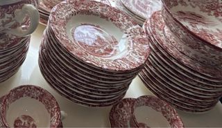 La Cartuja vajilla 202 Rosa