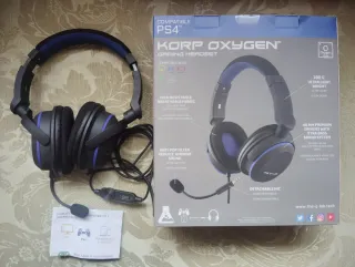 Auriculares Korp Oxygen PS4 con micrófono
