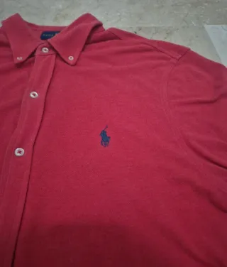 Camisa Polo Ralph Lauren Talla L Roja