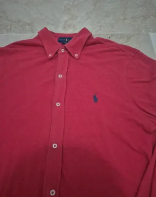Camisa Polo Ralph Lauren Talla L Roja