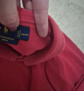 Camisa Polo Ralph Lauren Talla L Roja