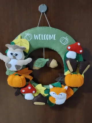 Decorazione Welcome Autunnale