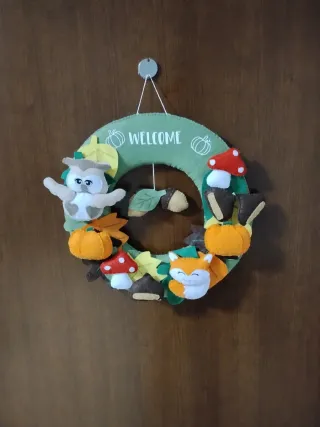 Decorazione Welcome Autunnale