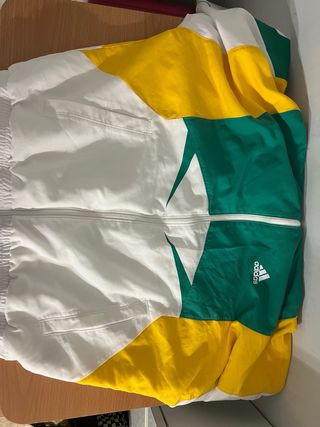 Chaqueta Adidas Verde y Amarilla