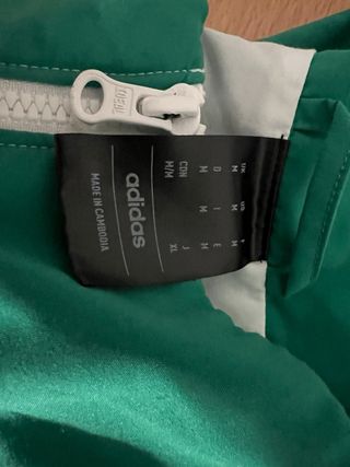 Chaqueta Adidas Verde y Amarilla