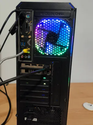 PC Gaming i5 10400f Negro RGB