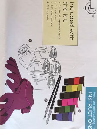 Kit Molde Vientre Embarazada Chuckle