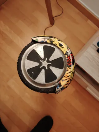 Hoverboard eléctrico con diseño comico