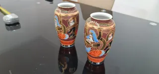 Jarrón de porcelana japonés