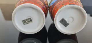 Jarrón de porcelana japonés