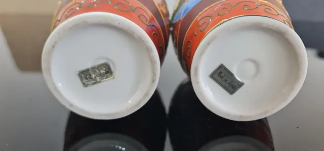 Jarrón de porcelana japonés