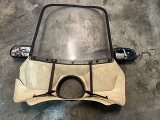 Cúpula Vespa PX con espejos