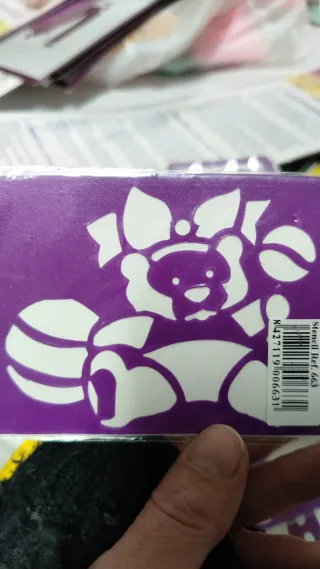 Plantilla Americana Decor Números y Símbolos