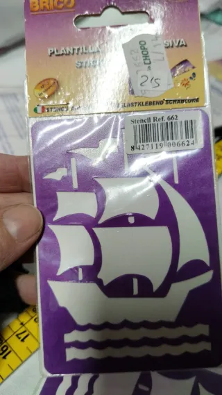 Plantilla Americana Decor Números y Símbolos