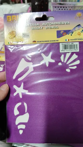 Plantilla Americana Decor Números y Símbolos