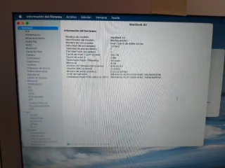 MacBook Air 13" + Magic Mouse, funda, Cable TV