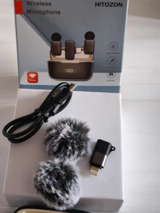 Micrófono Inalámbrico Solapa iPhone/Android