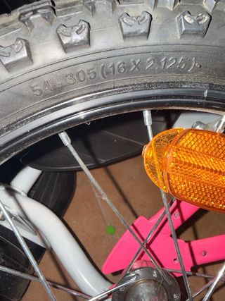 Bicicleta Niña Rosa Atractor