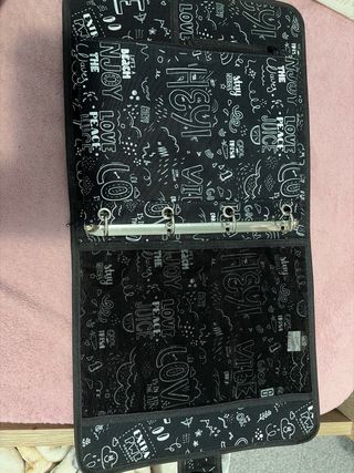 Archivador CoolPack Negro con Dibujos