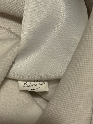 Felpa Nike Air Max bianca