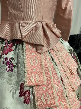 Copriño Fallera Niña Rosa