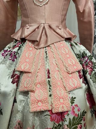 Copriño Fallera Niña Rosa