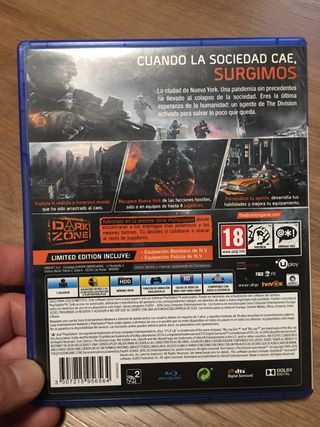 Juego PS4 The Division Edición Limitada Completo
