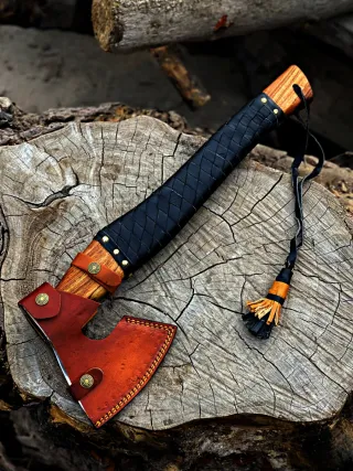 Hacha Vikinga Forjada a Mano.regalo