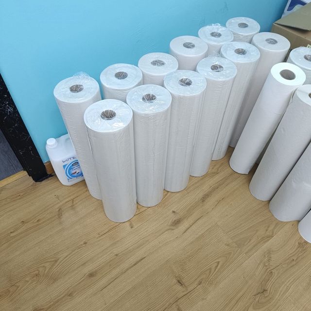 13 rollos de papel 80 metros