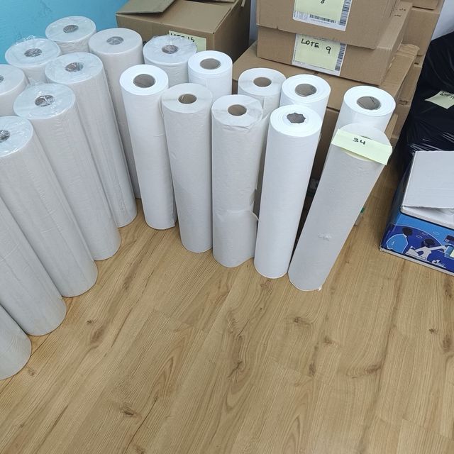 13 rollos de papel 80 metros
