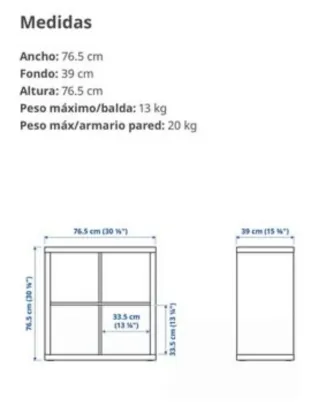 Cajonera Ikea 4 cajones