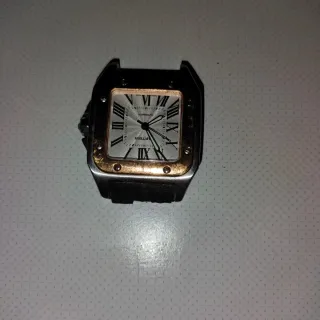 Cartier Santos 100 Oro y Plata