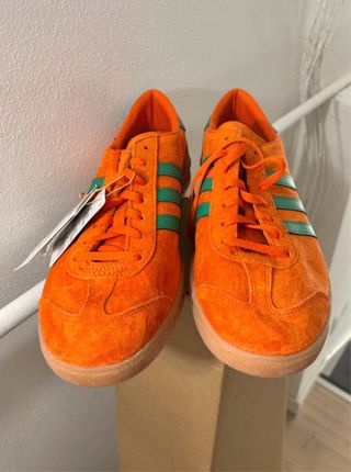 Adidas Hamburg '80 Uomo Arancioni/Verdi
