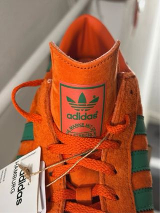 Adidas Hamburg '80 Uomo Arancioni/Verdi