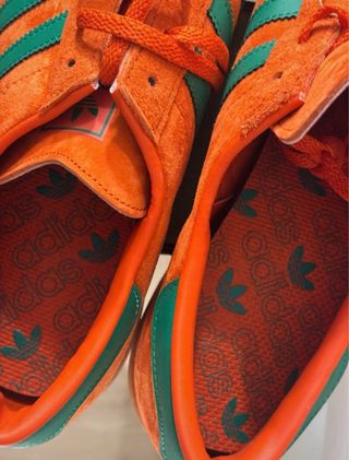 Adidas Hamburg '80 Uomo Arancioni/Verdi