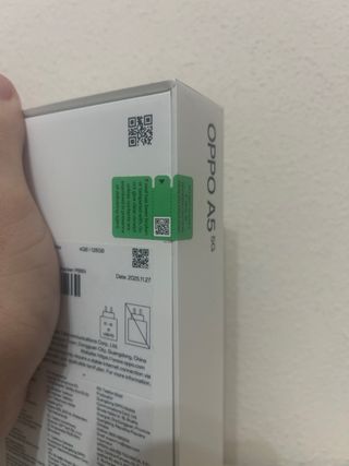 OPPO A5 5G Blanco. A ESTRENAR.