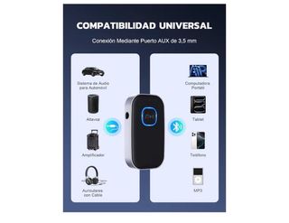Receptor Bluetooth J22 Coche Aux 3.5mm