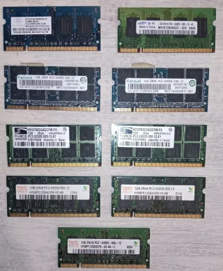 MEMORIA RAM 1GB Y 512MB