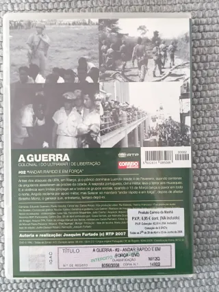 Conjunto de dois DVDs da série documental A Guerra