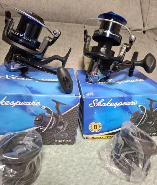 2 CARRETES AGILITY SURF