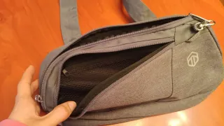 Riñonera Top Move gris