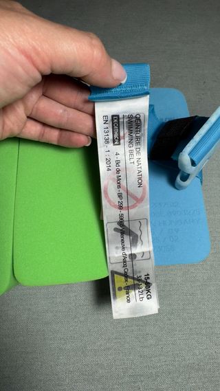 Cinturón flotador natación infantil