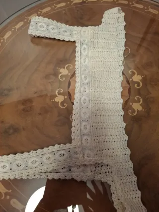 Camisón antiguo de encaje