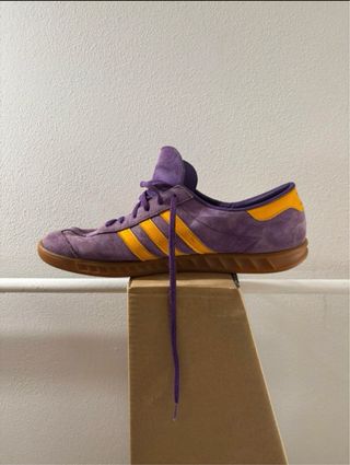 Adidas Hamburg '80 Uomo Viola Giallo