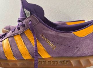 Adidas Hamburg '80 Uomo Viola Giallo